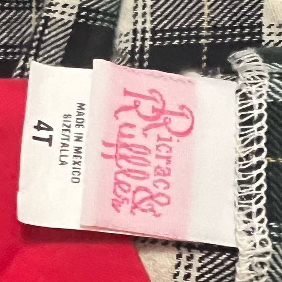 Ricrac & Ruffles Plaid Dress - Picture 3 of 3